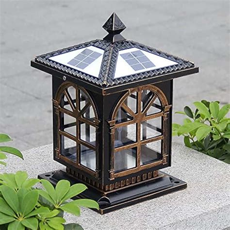 solar lights for gate|Amazon.ca: Exterior Solar Lights Gate Post.